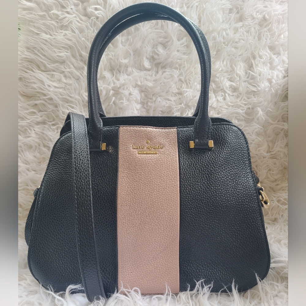 Kate Spade Bennett Street Black Satchel/Crossbody- Excellent Condition